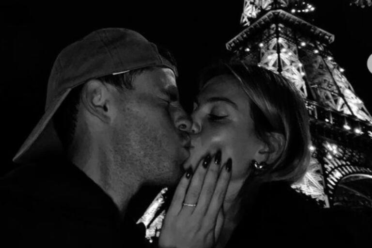 Diego Schwartzman le pidió casamiento a su novia en París