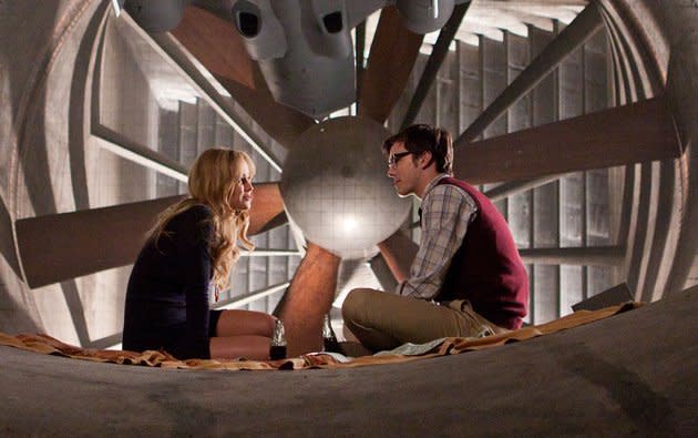 Jennifer Lawrence and Nicholas Hoult in 'X-Men: First Class' (2011)