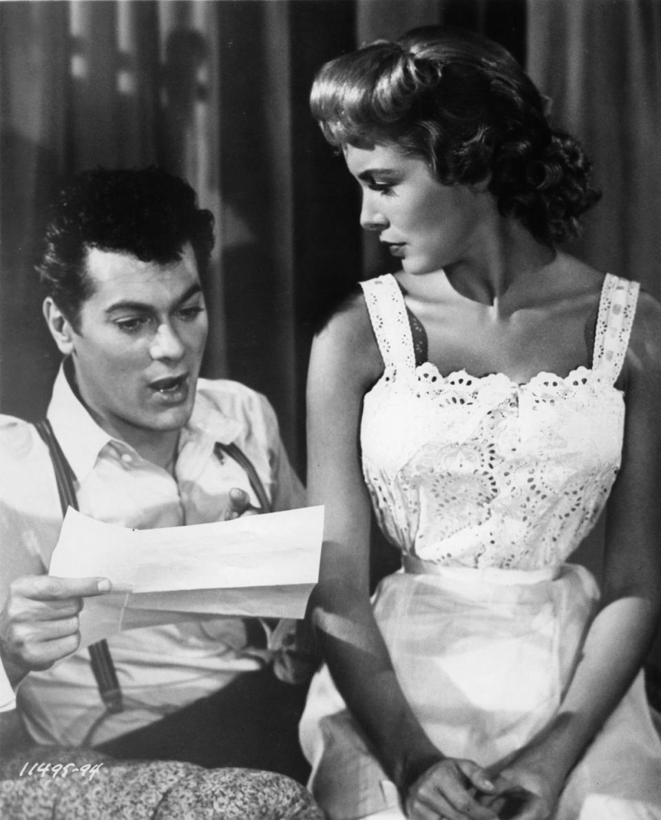 1953: Tony Curtis and Janet Leigh