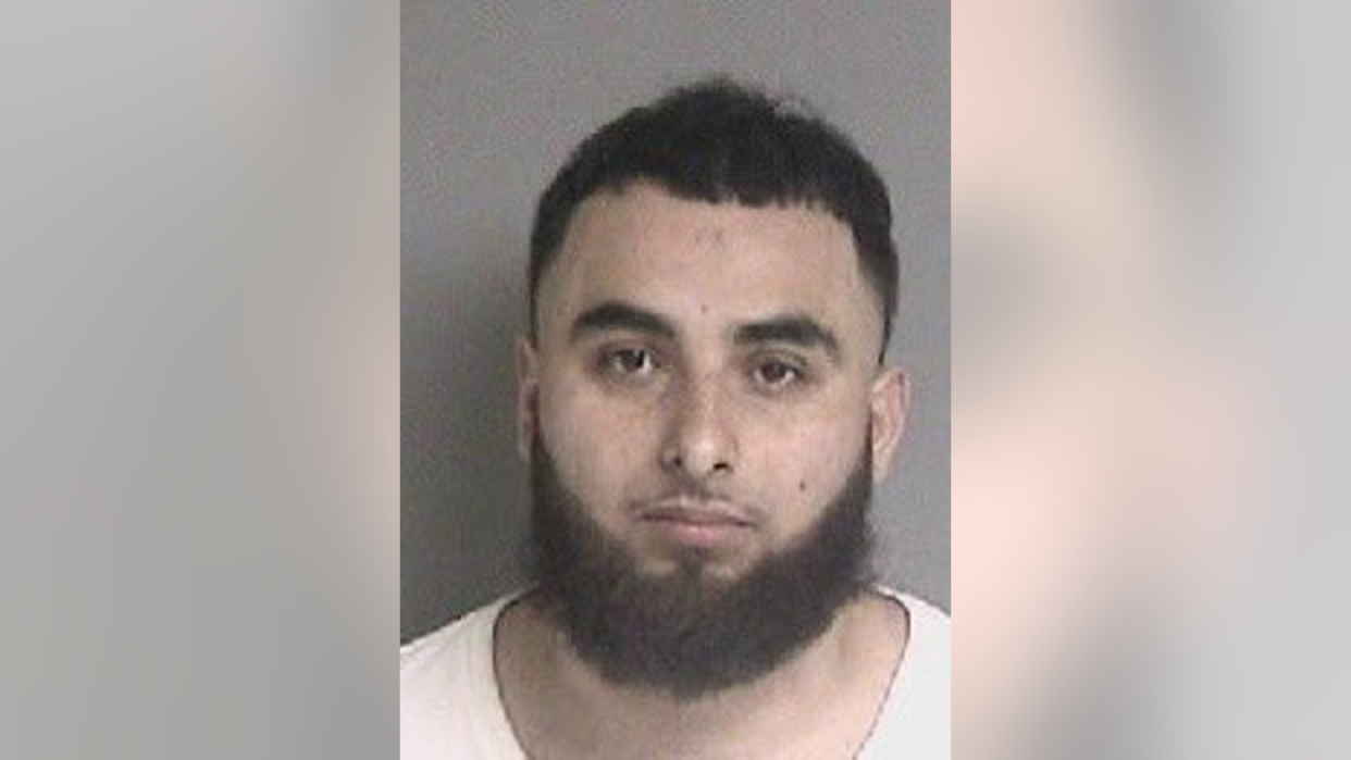 <div>Yonston Vazquez, 30, is accused of carrying out a double homicide in Livermore on April 27. 2024.</div> <strong>(Livermore Police Department)</strong>