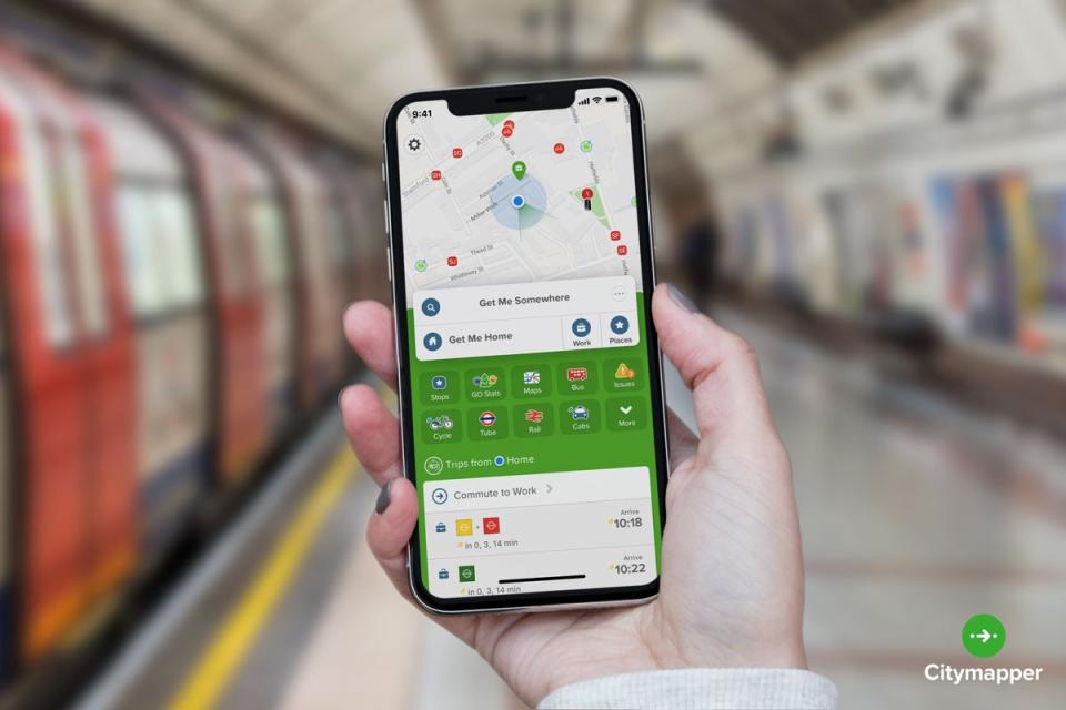 Most Citymapper features are free but you can pay for extras including more personalised results and additional bus information (Citymapper)