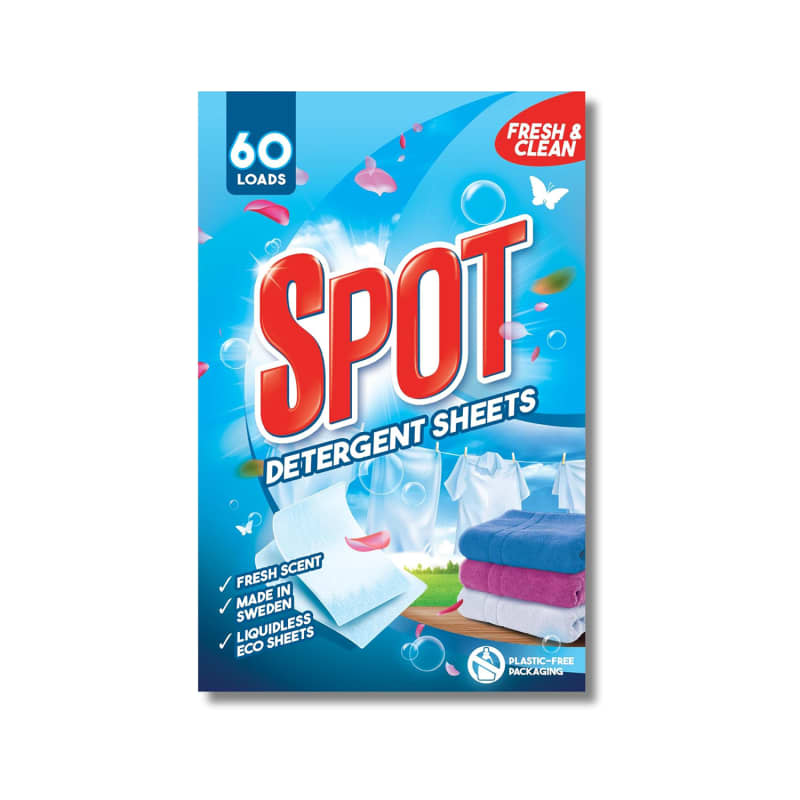 Spot Eco-Friendly Laundry Detergent Sheets