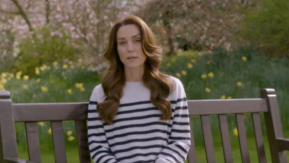 Kate Middleton reveló en un video que padece cáncer