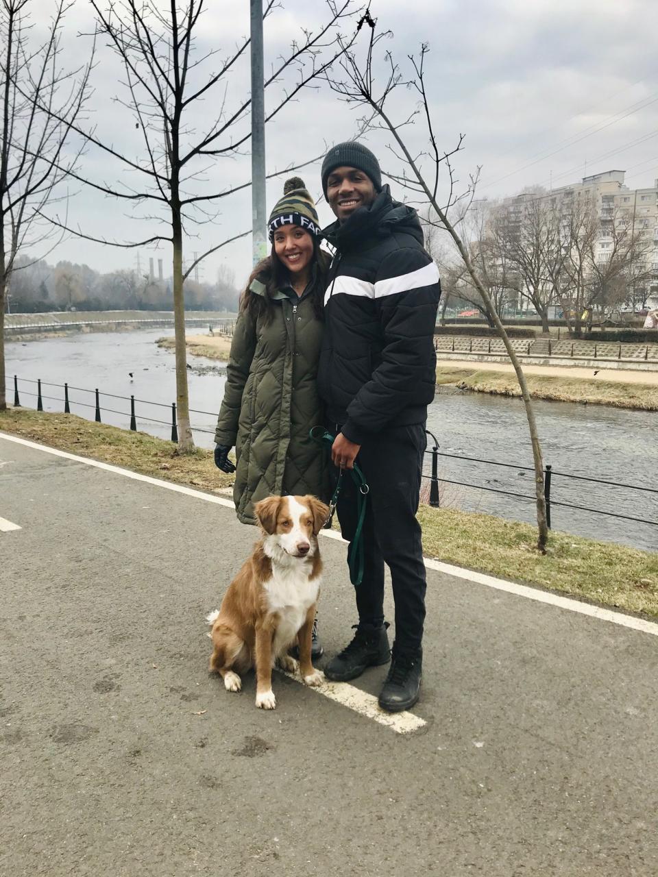 Kerron Johnson is shown with his wife, Gina. (Photo credit: Johnson family)