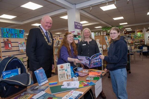 Young people are urged to obtain mental health toolkits from their library
