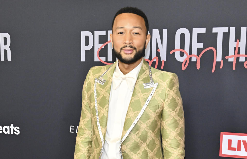 John Legend at the 31st Annual MusiCares Person of the Year Gala held at the MGM Grand Conference Center on April 1st, 2022 in Las Vegas, Nevada. - Credit: Brian Friedman for Variety