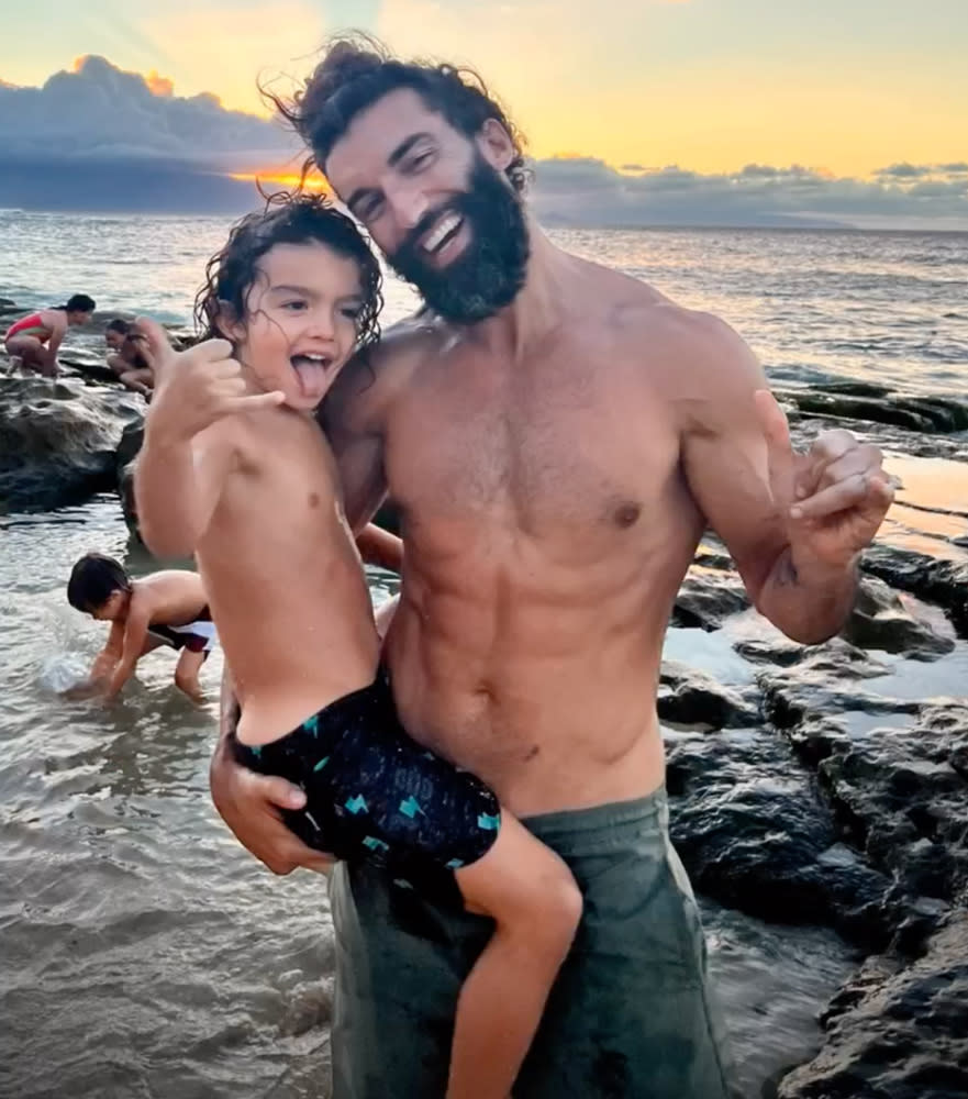 <p>Justin Baldoni's son <a href="https://people.com/parents/justin-baldoni-welcomes-son-maxwell-roland-samuel/" rel="nofollow noopener" target="_blank" data-ylk="slk:Maxwell Roland-Samuel;elm:context_link;itc:0;sec:content-canvas" class="link ">Maxwell Roland-Samuel</a> turned 5 on Oct. 18.</p>