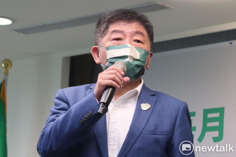 陳建仁組「溫暖內閣」名單卻不見陳時中，徐巧芯直言，民進黨要重新造神，而陳時中成為「可割可棄」的對象，跌落神壇之後就被踢掉。   圖：林朝億/攝