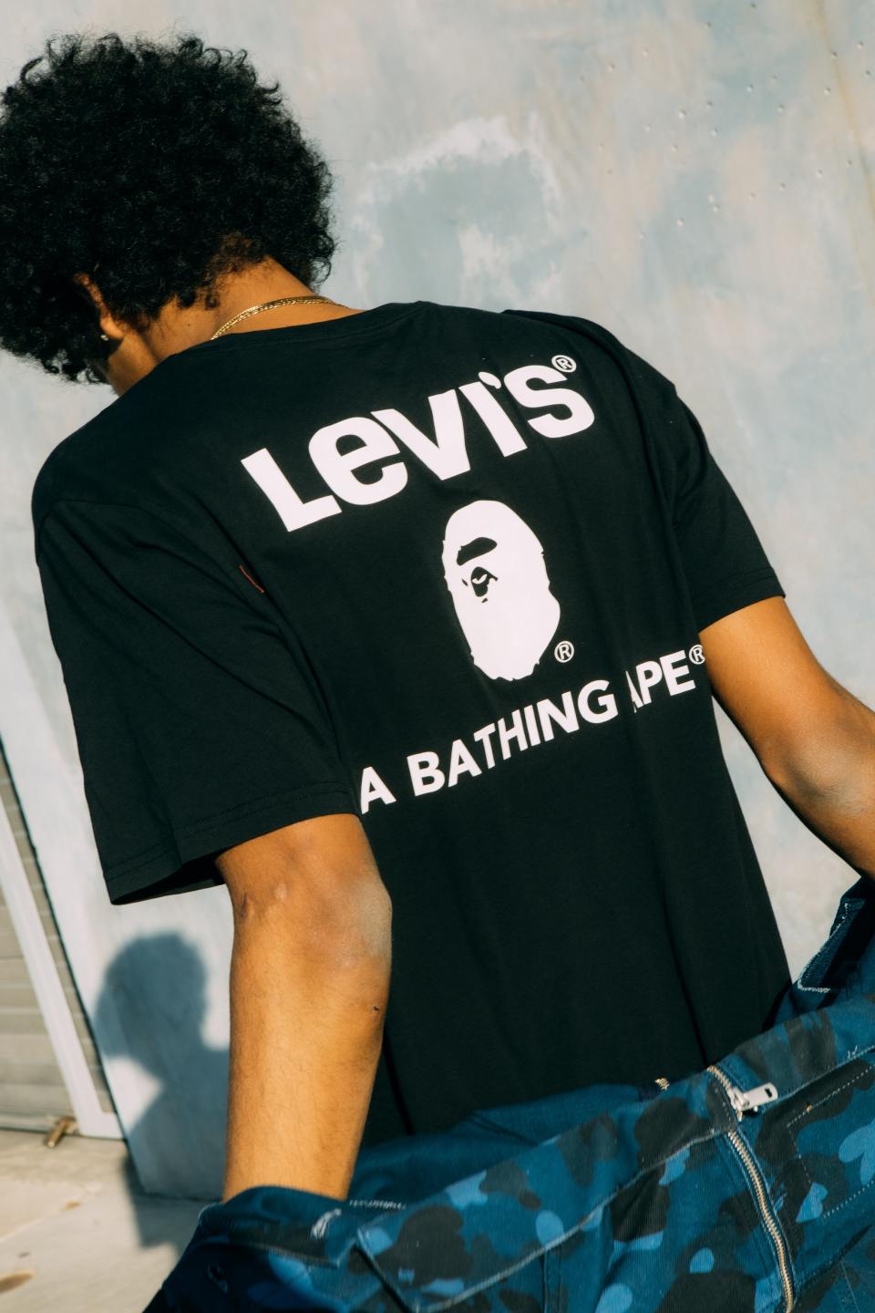 聯乘系列以BAPE創作視角重新解讀Levi’s 經典產品