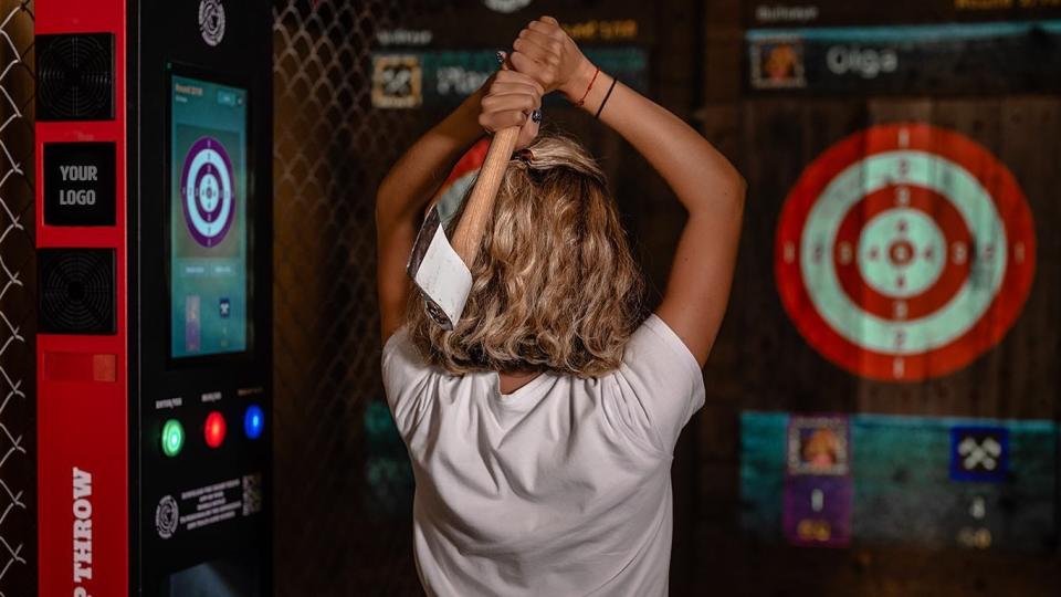 Smash Park added a new ax-throwing experience to its original West Des Moines location. The company describes it as an "arcade-like" experience that features a traditional bullseye and a total of 10 games.