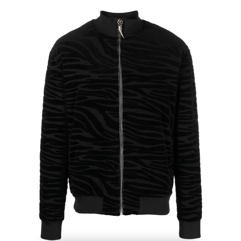 <p><a href="https://go.redirectingat.com?id=74968X1596630&url=https%3A%2F%2Fwww.farfetch.com%2Fshopping%2Fmen%2Froberto-cavalli-zebra-devore-track-jacket-item-17869879.aspx%3Ffsb%3D1%26size%3D21%26storeid%3D11691%26pid%3Dgoogle_search%26af_channel%3DSearch%26c%3D2069780352%26af_c_id%3D2069780352%26af_keywords%3Dpla-424200792371%26af_adset_id%3D79320074554%26af_ad_id%3D257433127864%26af_sub1%3D119358841%26af_sub5%3D17869879-21%26is_retargeting%3Dtrue%26shopping%3Dyes%26gclid%3DCj0KCQjwr82iBhCuARIsAO0EAZxFPDP3gTLZc-8PFJb8Z6CEYjVnmiO2Rl5qhStihfbKhfd8fK8PtHEaAjgrEALw_wcB&sref=https%3A%2F%2Fwww.esquire.com%2Fstyle%2Fmens-fashion%2Fa43796375%2Fted-lasso-jamie-tartt-outfits-fashion%2F" rel="nofollow noopener" target="_blank" data-ylk="slk:Shop Now;elm:context_link;itc:0;sec:content-canvas" class="link ">Shop Now</a></p><p>Zebra-Devoré Track Jacket</p><p>$530.00</p><p>farfetch.com</p>