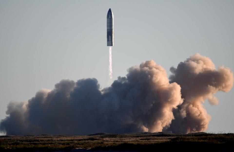 SpaceX launch in Texas