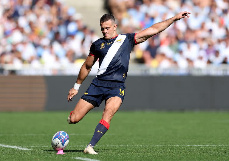 Emiliano Boffelli es una de las figuras de los Pumas en el Mundial de Rugby Francia 2023