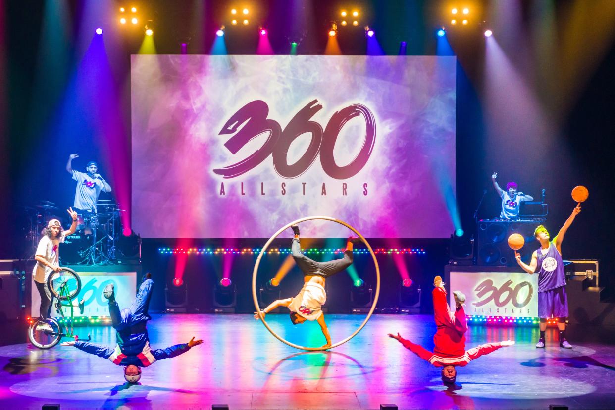 The Zeiterion Performing Arts Center presents the 10th anniversary world tour of 360 Allstars at New Bedford High School, 230 Hathaway Blvd., on Sunday, March 17, at 4 p.m.