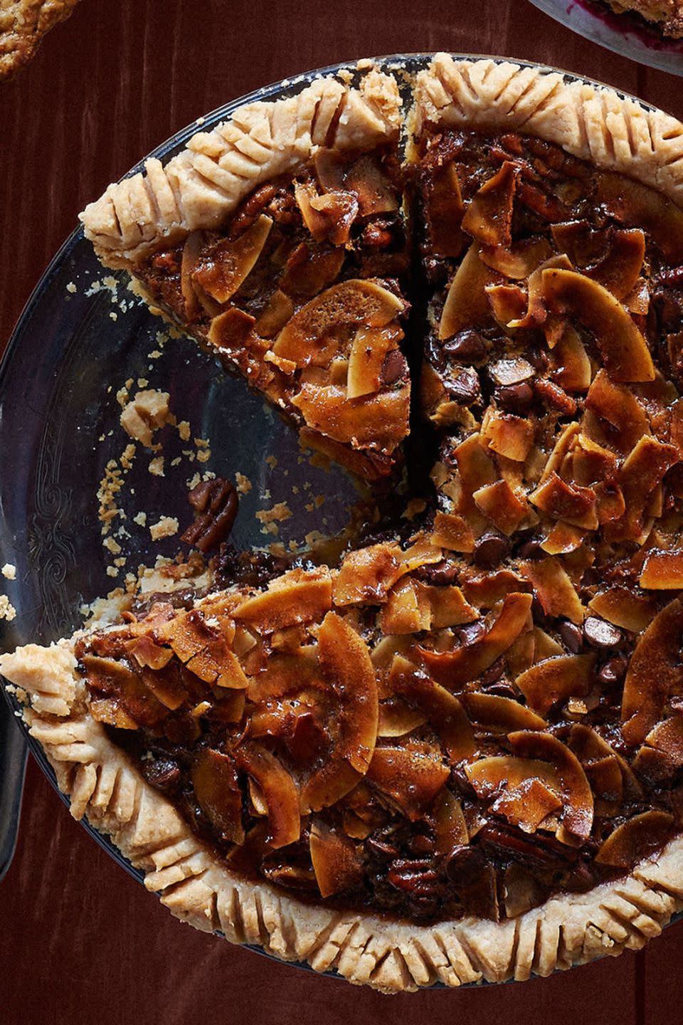 Chocolate-Coconut-Pecan Pie