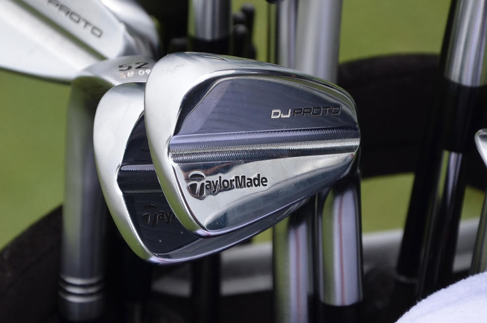 Dustin Johnson's TaylorMade irons