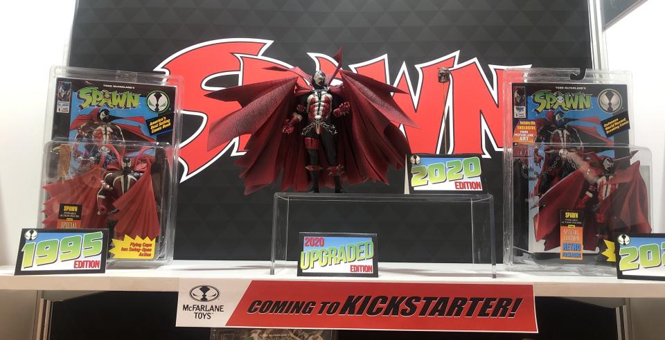 Spawn Kickstarter toys (Photo: Ethan Alter)