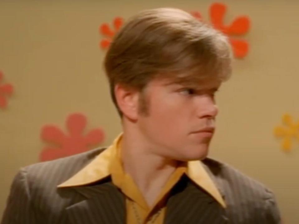 Matt Damon in "Confessions of a Dangerous Mind" (2002).