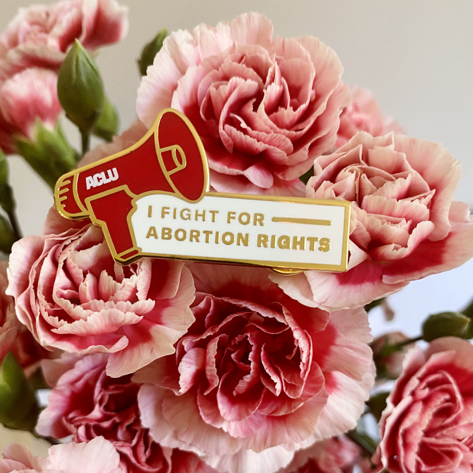 Abortion Rights Pin.