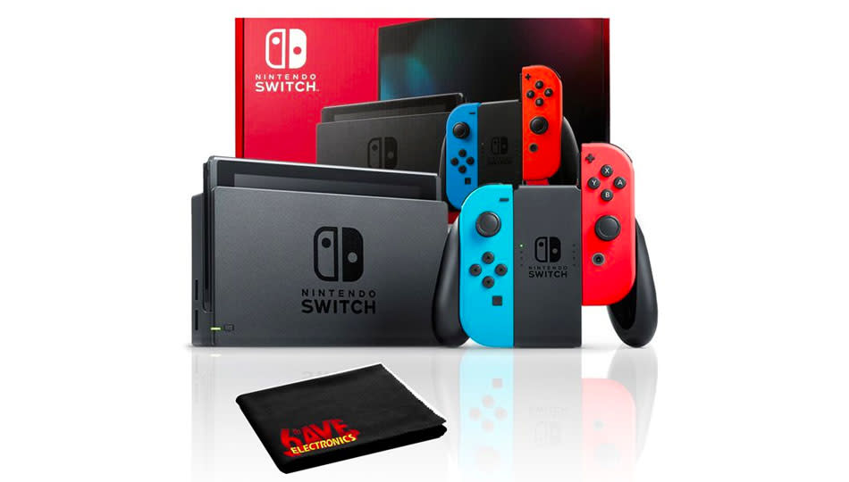 Save more than $100 on the Nintendo Switch. (Photo: Walmart)