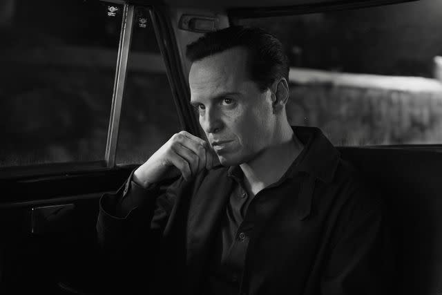 <p>Netflix</p> Andrew Scott as Tom Ripley in 'Ripley'