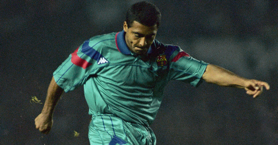 Romario, en el FC Barcelona, conformó el mítico “Dream Team” de Johan Cruyff junto a Hristo Stoichkov, Michael Laudrup, Pep Guardiola y Ronald Koeman. / Foto: Goal.com