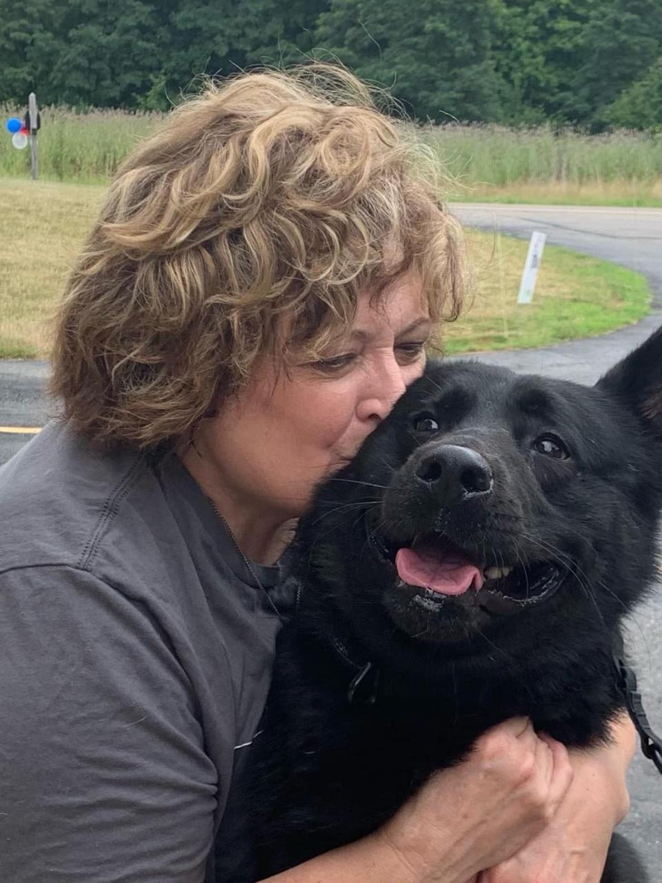 Alliance Police Department's newest K9 officer, Xander, who is partnered with Officer Anthony Palozzi, was a popular visitor at County Line Veterinary Services' open house on Saturday, July 19, 2022. The event at the Homeworth facility helped to mark its 30th anniversary.