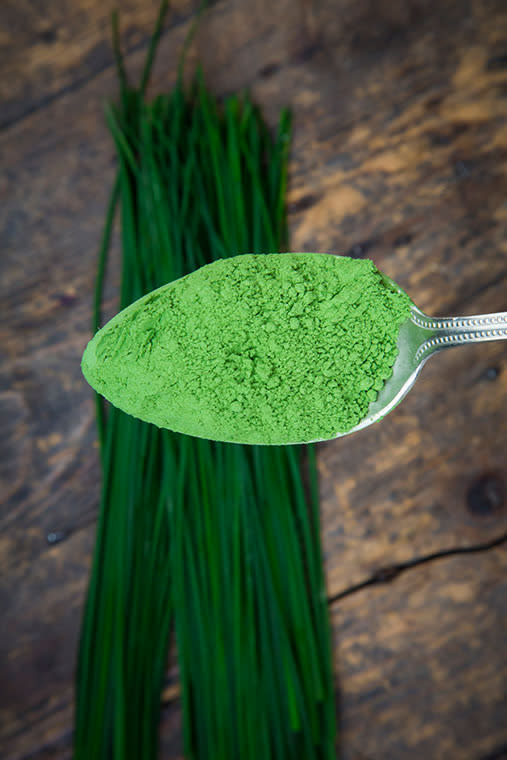 Green superfood powder