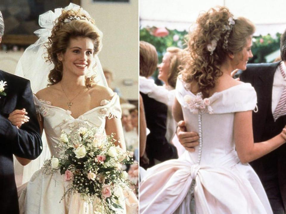 steel magnolias wedding dress