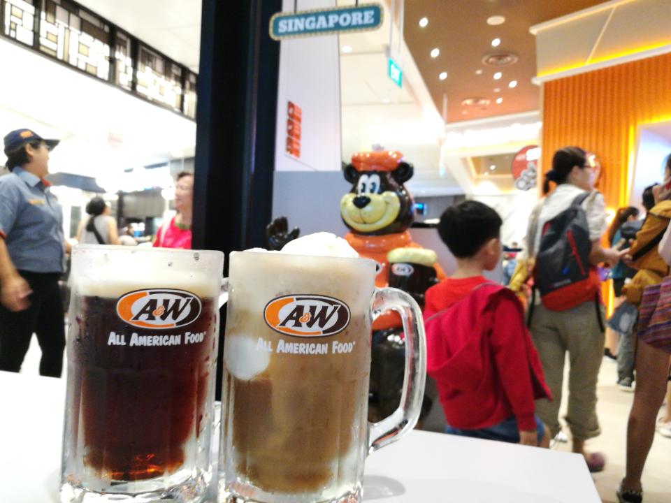 Frosty root beer. (PHOTO: Flora Yeo/Yahoo Lifestyle Singapore)