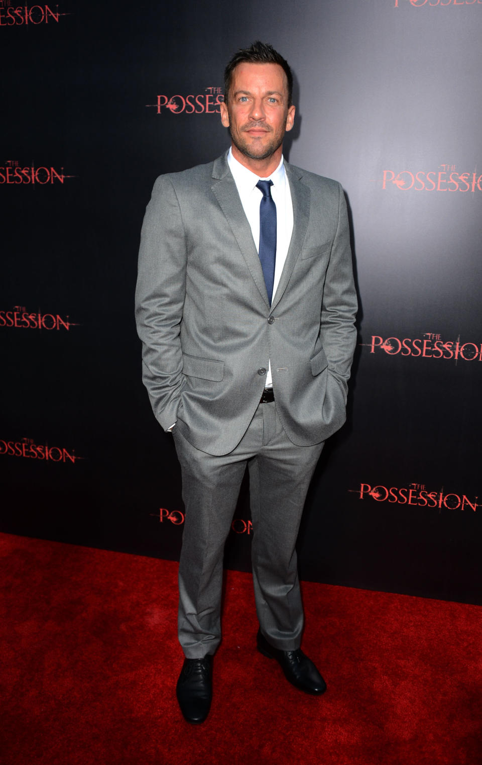 Craig Parker at the Los Angeles premiere of "The Possession" on August 28, 2012.