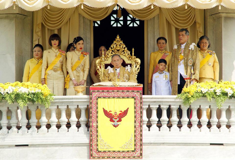 Image: Thai King Bhumibol Adulyadej 85th birthday celebration (Royal Household Bureau via EPA file)