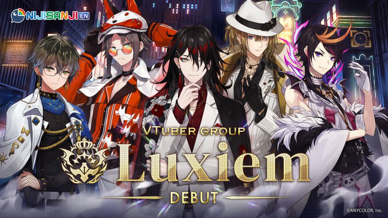 ▲NIJISANJI EN在「Luxiem」出道後，整體贊助金額出現大幅度的上升。（圖／翻攝自官方推特）