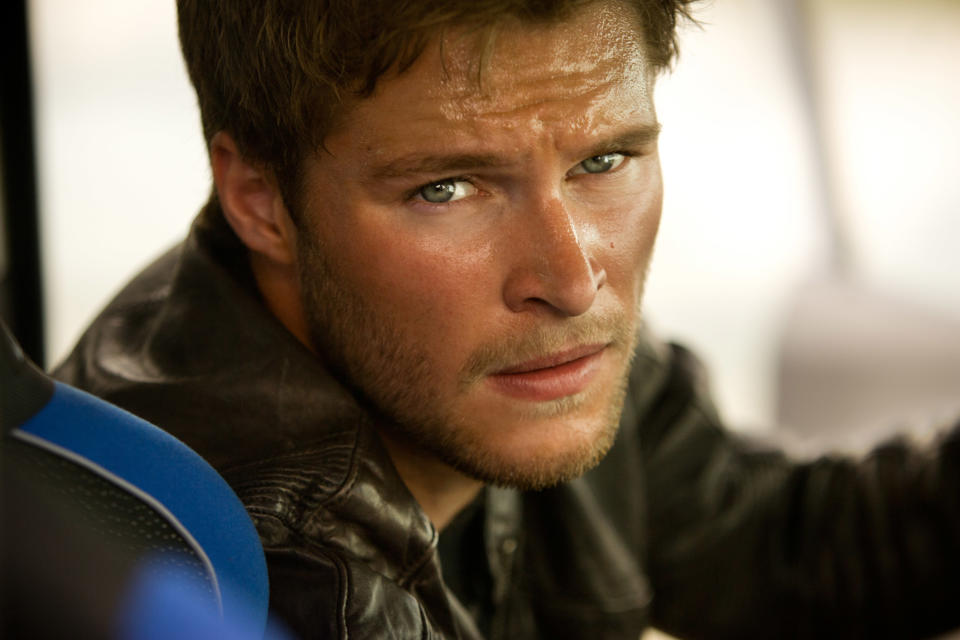 This image released by Paramount Pictures shows Jack Reynor in a scene from "Transformers: Age of extinction." (AP Photo/Paramount Pictures, Andrew Cooper)