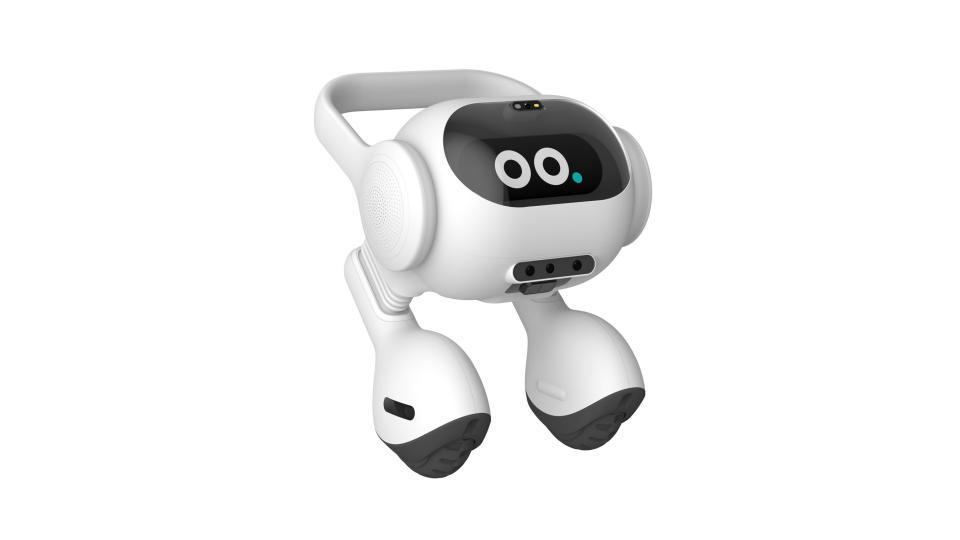 LG 新出的雙足 AI 機器人在跟你互動之餘還能照看寵物