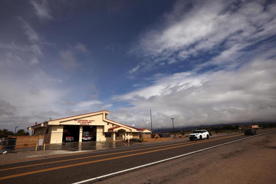 San Bernardino County Fire Dept. Station 53 in Baker.