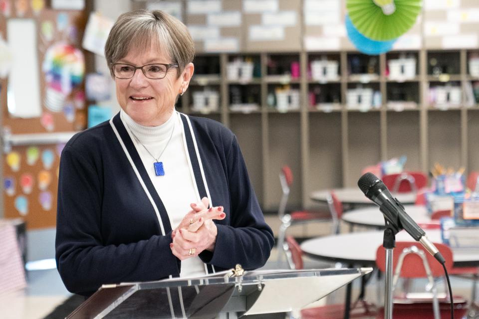 Gov. Laura Kelly launched the Middle of the Road PAC to help elect moderate Republicans and Democrats.