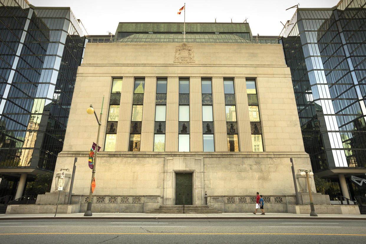 The Bank of Canada is widely expected to raise its key policy rate again when officials meet next month. (GETTY)