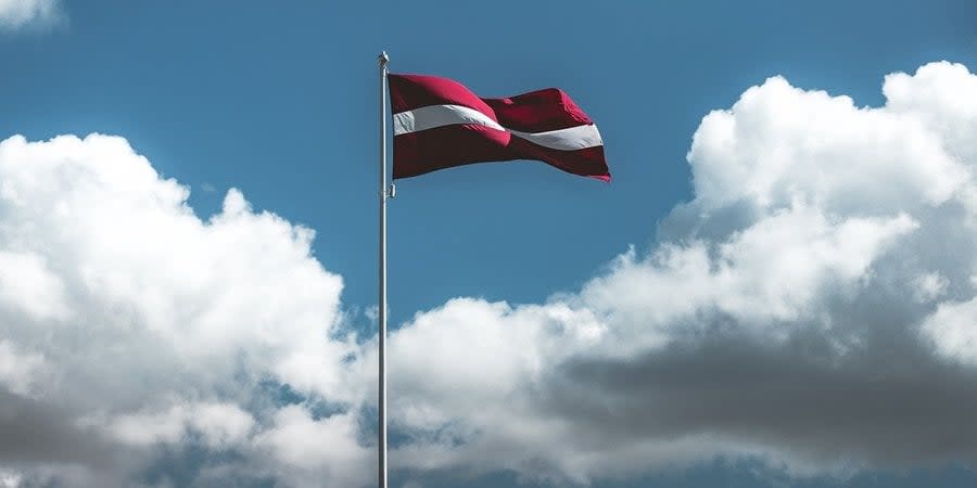 Latvian flag