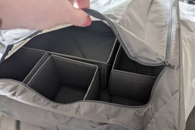 You can get a SKUBB storage case to keep all the drawer dividers inside