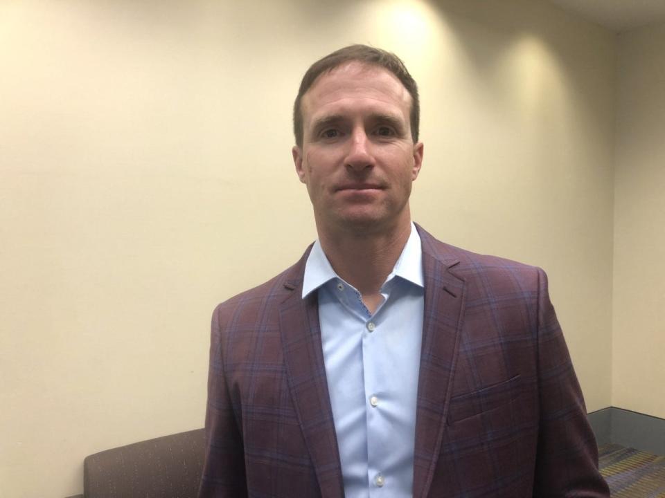 Former NFL quarterback Drew Brees.