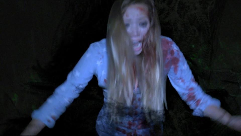 Jessica Perrin in Found Footage 3D (credit: Shudder)