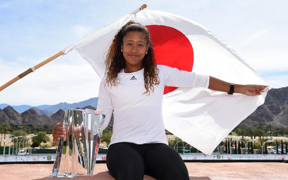 Naomi Osaka was an unlikely winner at Indian Wells - Getty Images North America