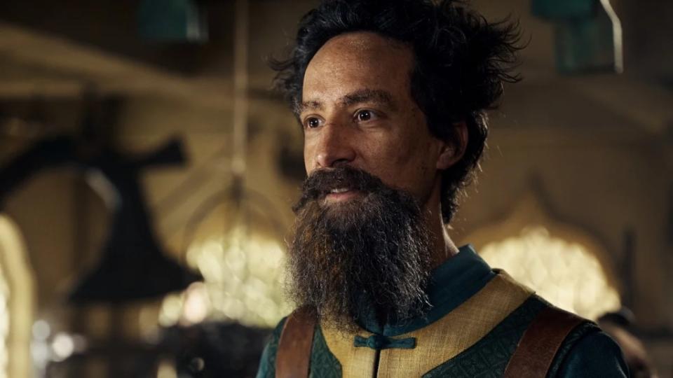 Danny Pudi as The Mechanist in "Avatar: The Last Airbender" (Netflix)