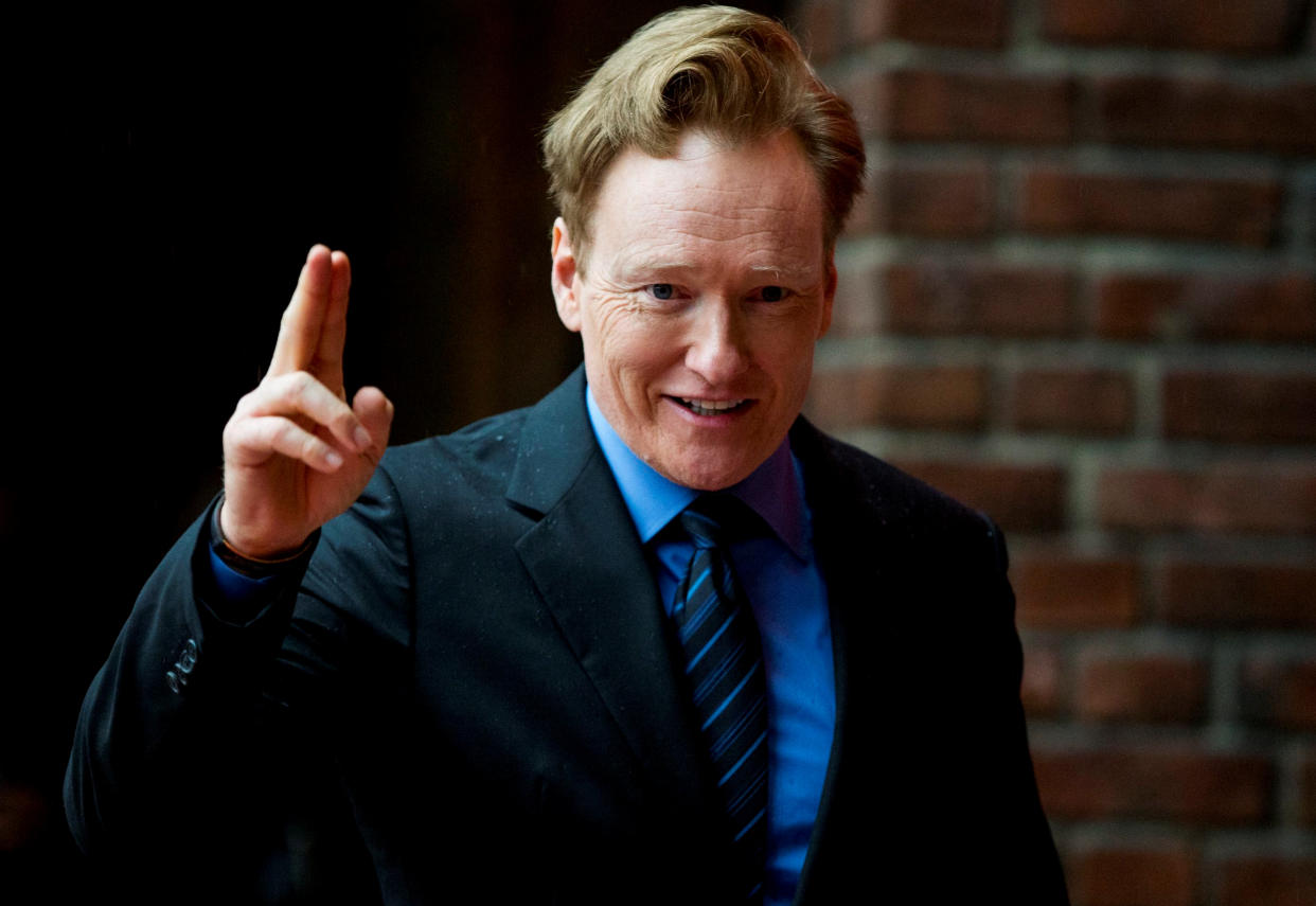 Conan O'Brien looks back on The Tonight Show drama with Jay Leno.