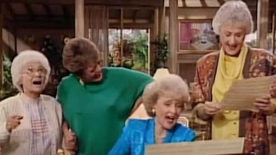 Betty White in The Golden Girls