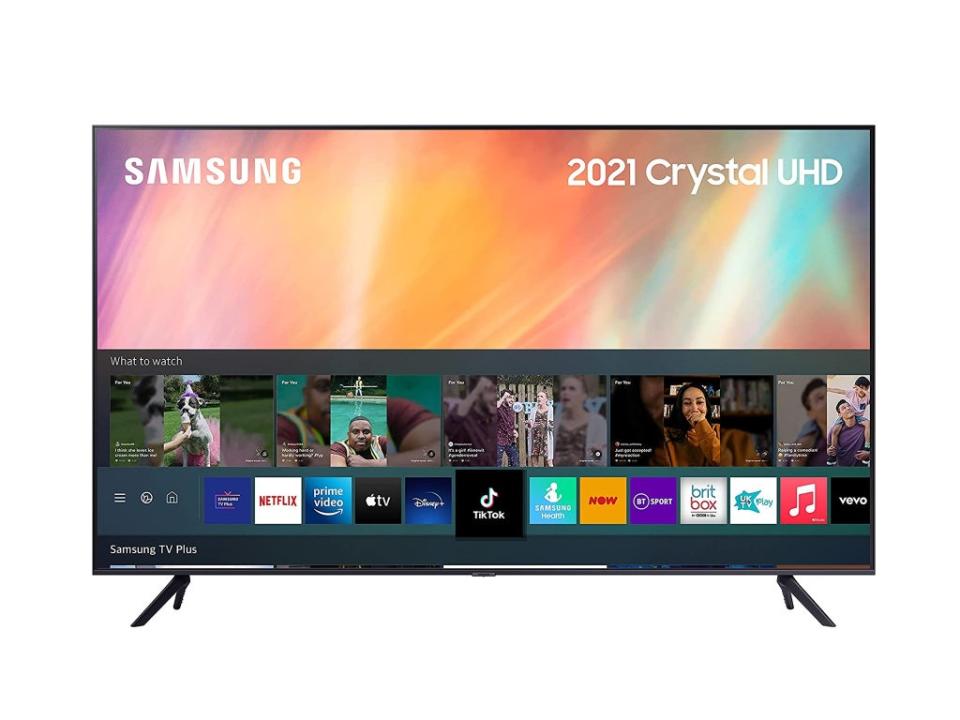 Samsung 2021 75 inch AU7110 4K TV: Was £1,299, now £999, Amazon.co.uk (Samsung)