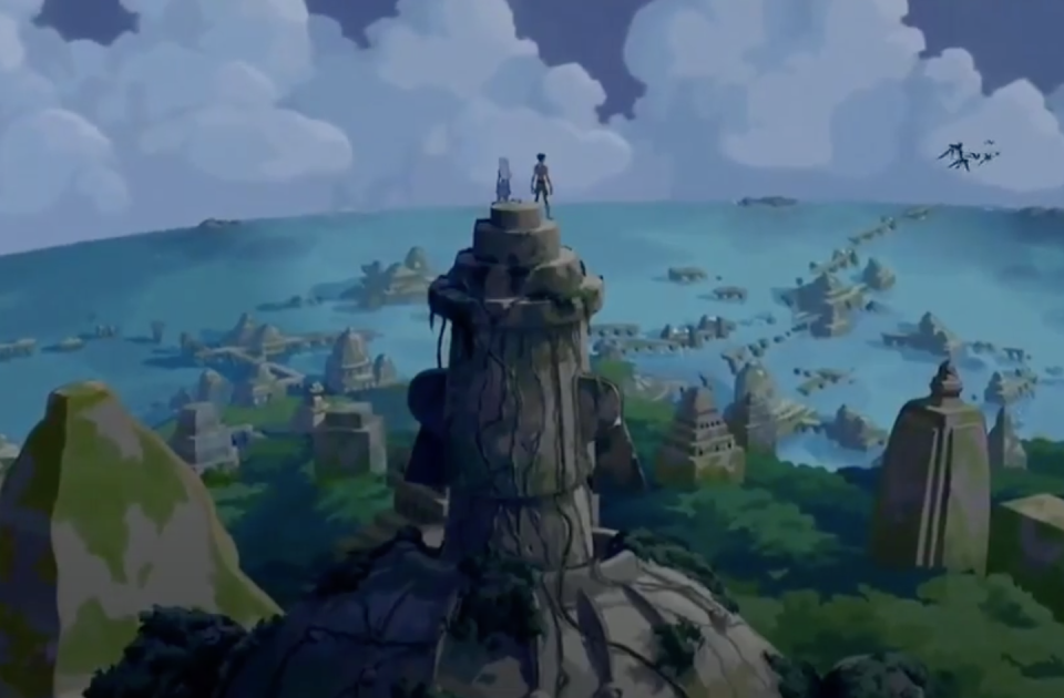 MOVIE: City in <i>Atlantis : The Lost Empire</i>