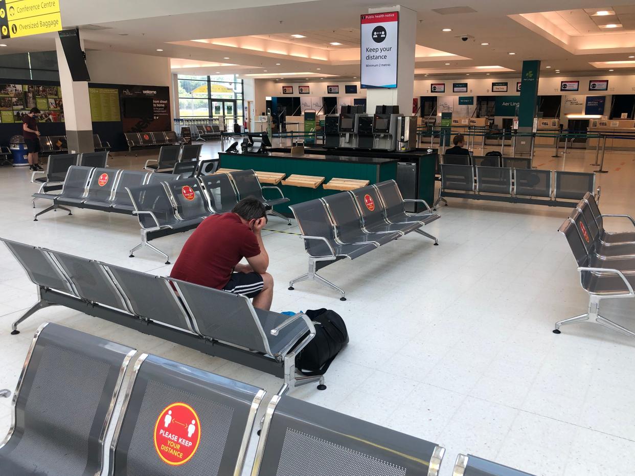 Empty quarter: George Best Belfast City airport in June 2020 (Simon Calder)