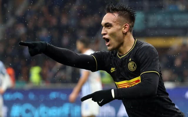 Lautaro Martinez helped Inter Milan make history 